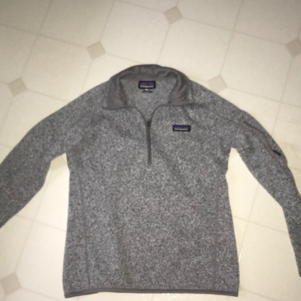 Patagonia Gray Quarter Zip